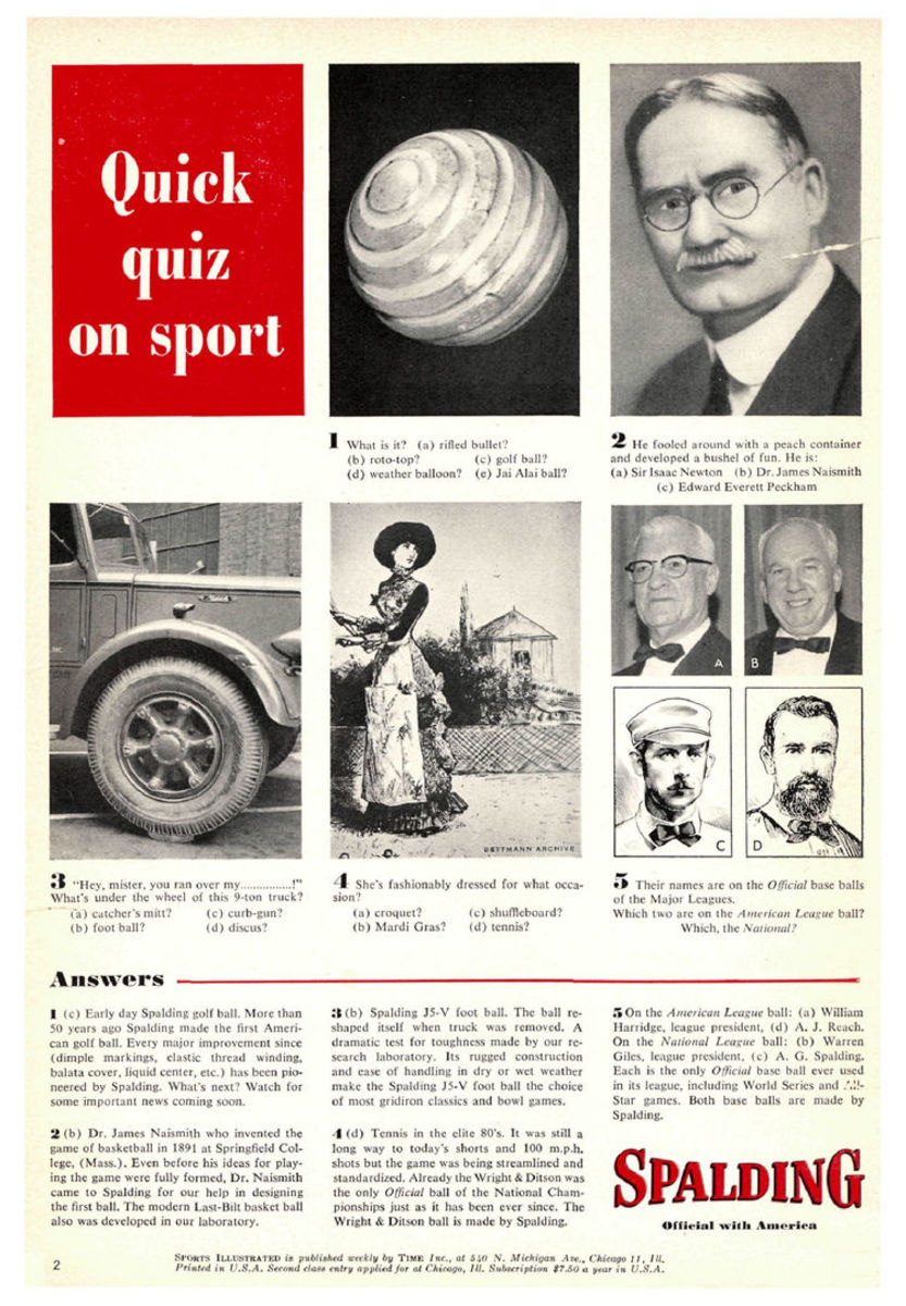Spalding quiz
